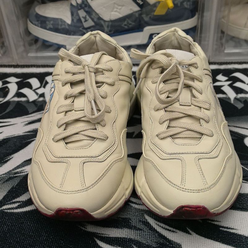 Gucci Gucci x Doraemon Rhyton Casual Sneakers Size US 8.5 / EU 41-42 - 2 Thumbnail