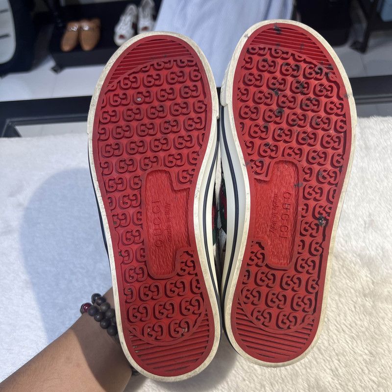 Gucci Gucci Tennis 1977 Canvas Low-Top Sneakers Size US 5.5 / EU 38 - 4 Thumbnail