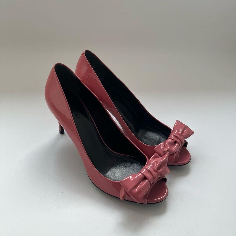 Gucci Gucci Pink Bow High Heels Size US 8.5 / EU 41-42 - 6 Thumbnail