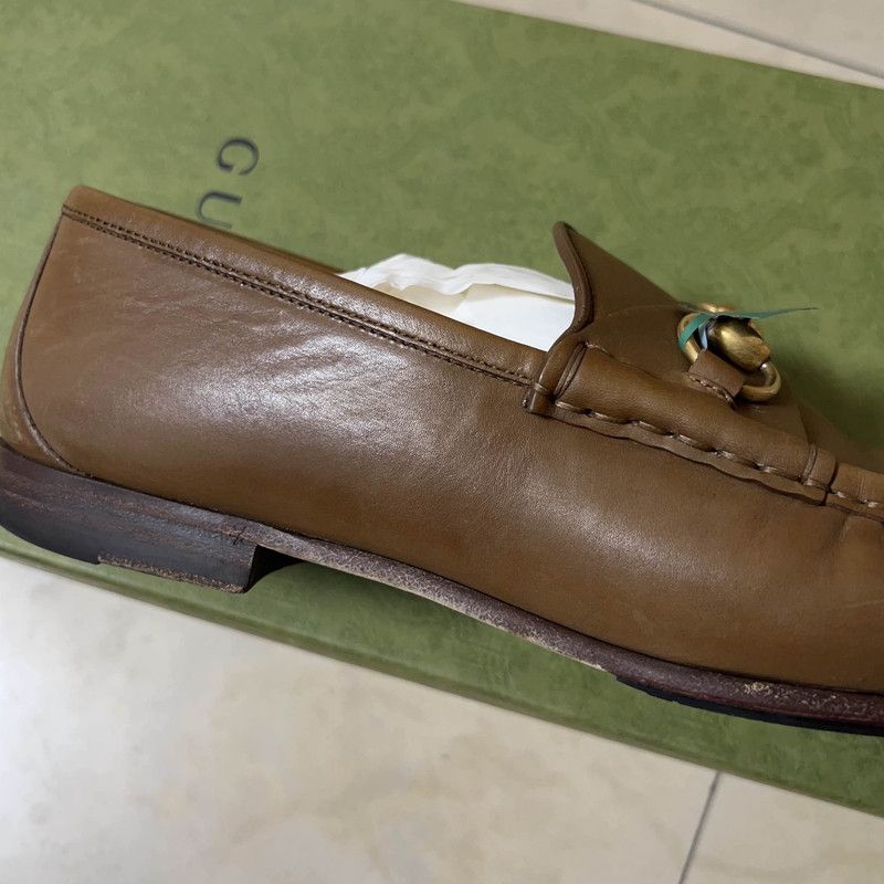 Gucci Gucci Horsebit 1953 Leather Loafers for Men Size US 11 / EU 44 - 5 Thumbnail