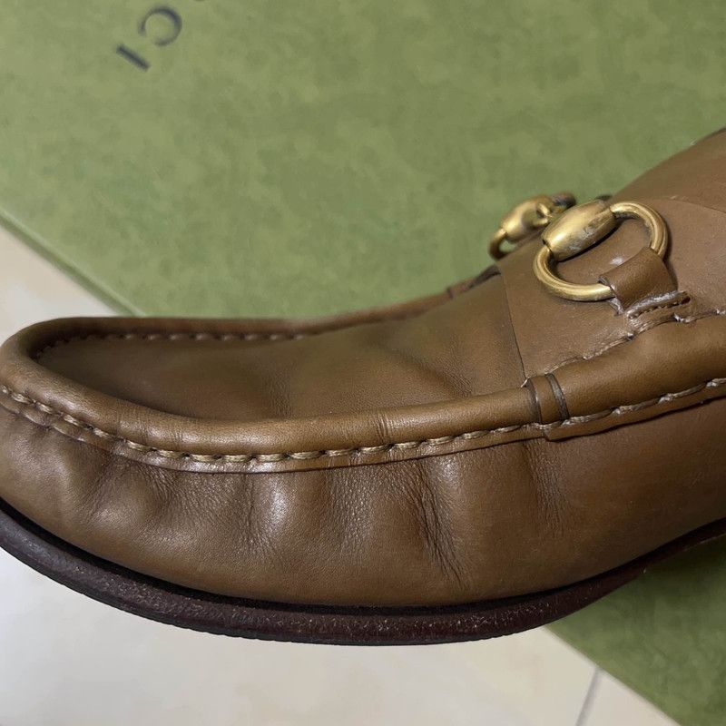 Gucci Gucci Horsebit 1953 Leather Loafers for Men Size US 11 / EU 44 - 6 Thumbnail