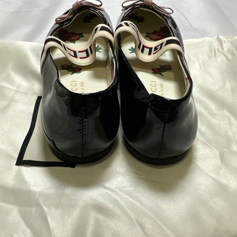 Gucci Simple Bow Casual Kids Shoes