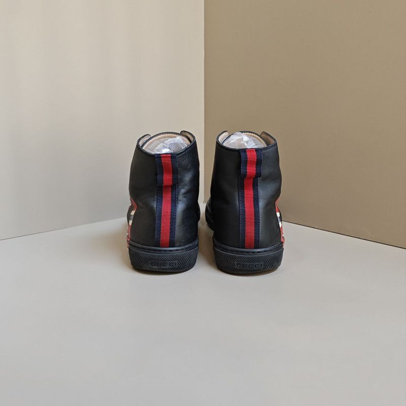 Gucci Gucci Stylish High-Top Sneakers with Snake Print Size US 8.5 / EU 41-42 - 3 Thumbnail