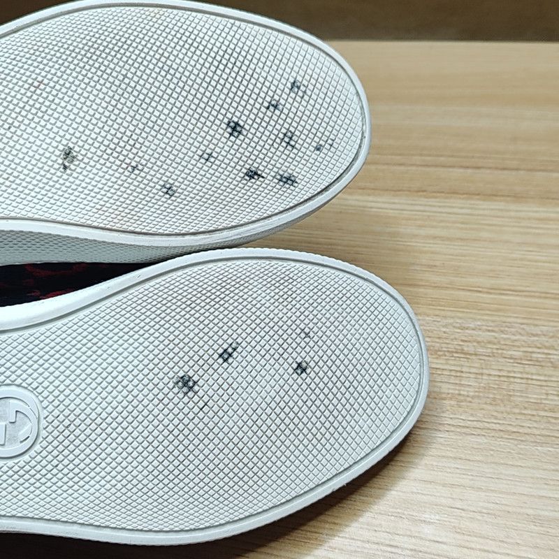 Gucci Gucci Red Slip-On Casual Shoes for Men Size US 8 / EU 41 - 7 Thumbnail