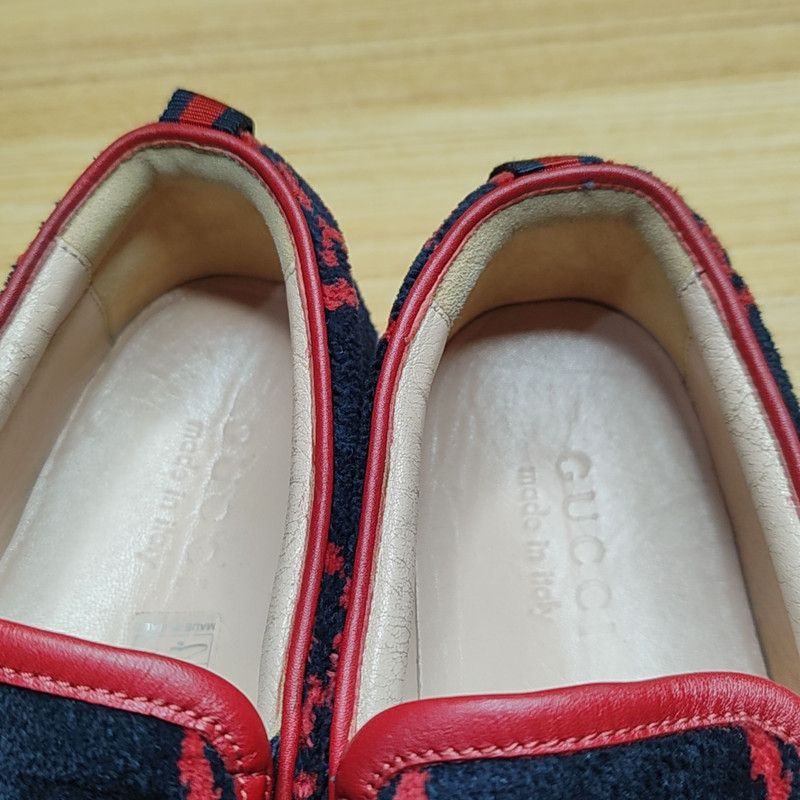 Gucci Gucci Red Slip-On Casual Shoes for Men Size US 8 / EU 41 - 8 Thumbnail