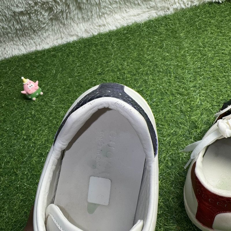 Gucci Gucci Fashionable White Sneaker with Leopard Design Size US 8 / EU 41 - 7 Thumbnail