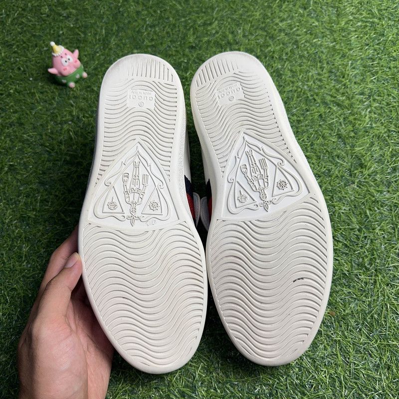 Gucci Gucci Fashionable White Sneaker with Leopard Design Size US 8 / EU 41 - 3 Thumbnail