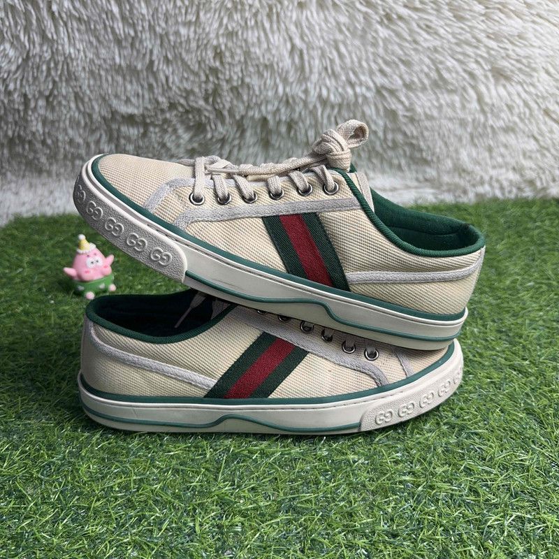 Gucci Gucci 1977 Tennis Sporty Sneakers for Men Size US 6.5 / EU 39-40 - 7 Thumbnail