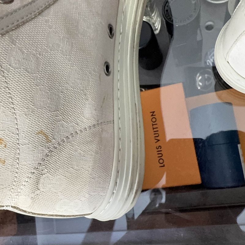 Gucci Gucci Vintage High-Top Sneakers in White Size US 8 / EU 41 - 5 Thumbnail