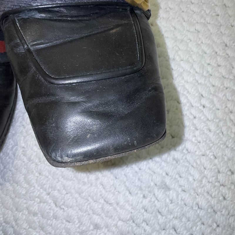 Gucci Gucci Black Double G Pearl Mary Janes Size US 7.5 / EU 40-41 - 4 Thumbnail