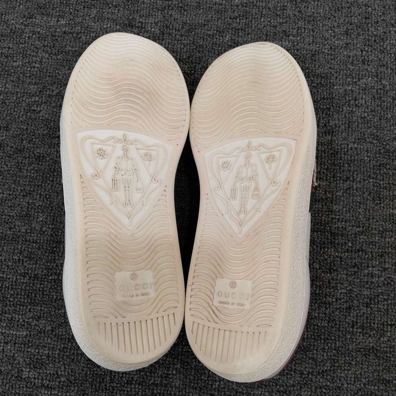 Gucci Gucci White Leather Low-Top Fashion Sneakers Size US 6.5 / EU 39-40 - 6 Thumbnail