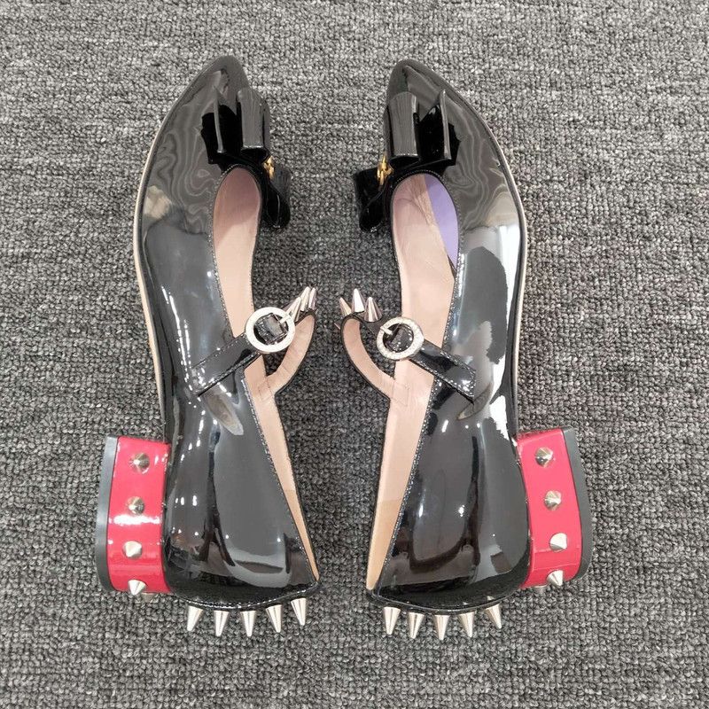 Gucci Gucci Spiked Pointed Toe Casual Flats Size US 6.5 / EU 39-40 - 8 Thumbnail