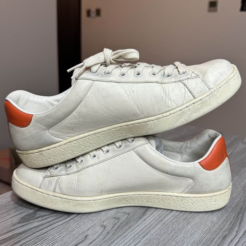 Gucci Gucci Mickey Mouse Ace Sneakers for Men Size US 8.5 / EU 41-42 - 7 Thumbnail