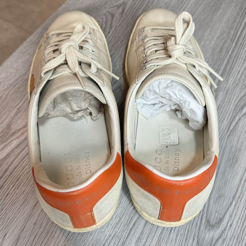 Gucci Gucci Mickey Mouse Ace Sneakers for Men Size US 8.5 / EU 41-42 - 8 Thumbnail