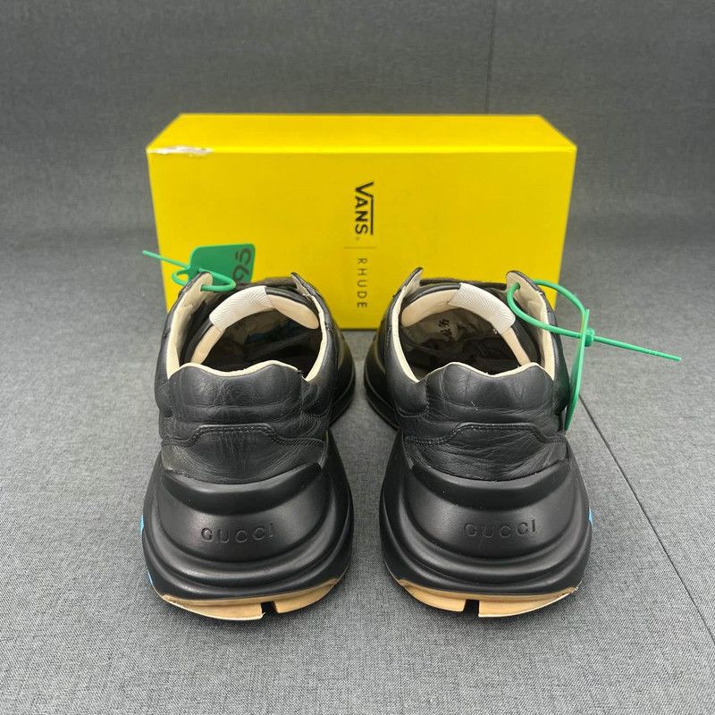 Gucci Gucci Rhyton Leather Low-Top Dad Sneakers Size US 8 / EU 41 - 3 Thumbnail