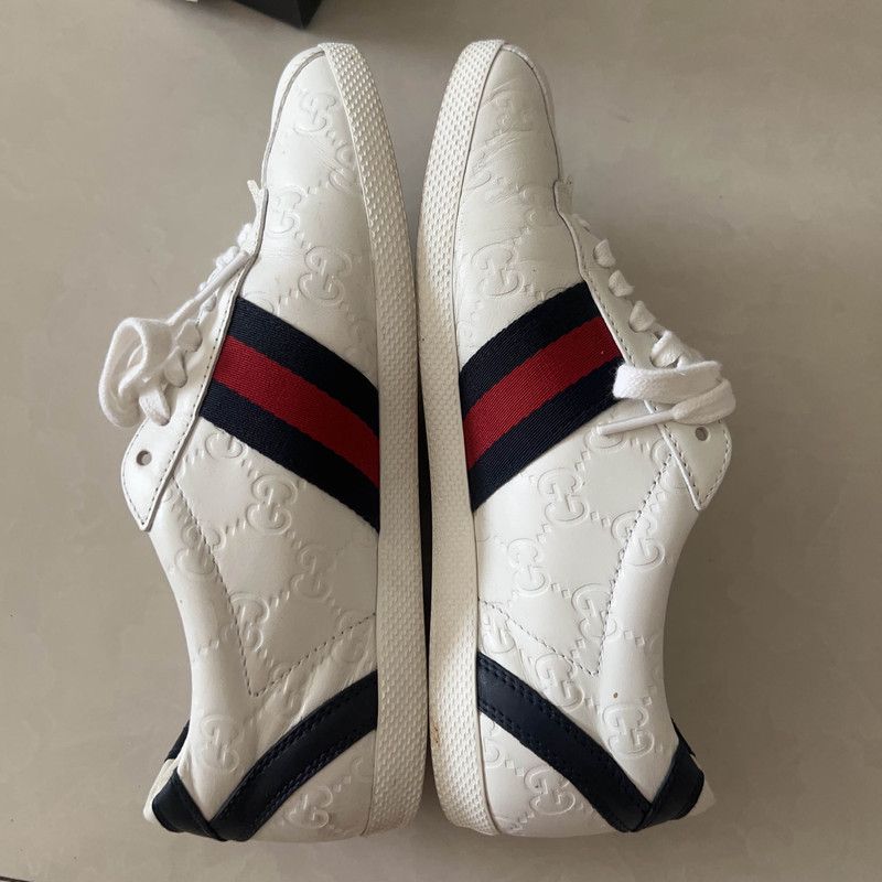 Gucci Gucci Miro Soft White Sneakers Size US 6.5 / EU 39-40 - 8 Thumbnail