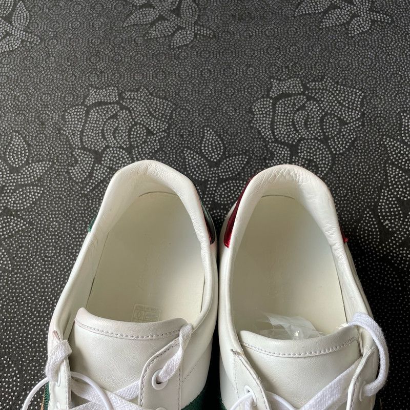 Gucci Gucci Ace Leather Low-Top Sneakers Size US 9.5 / EU 42-43 - 7 Thumbnail
