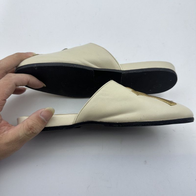 Gucci Gucci X NY Fashion Print Casual Slide Sandals Size US 6 / EU 39 - 6 Thumbnail