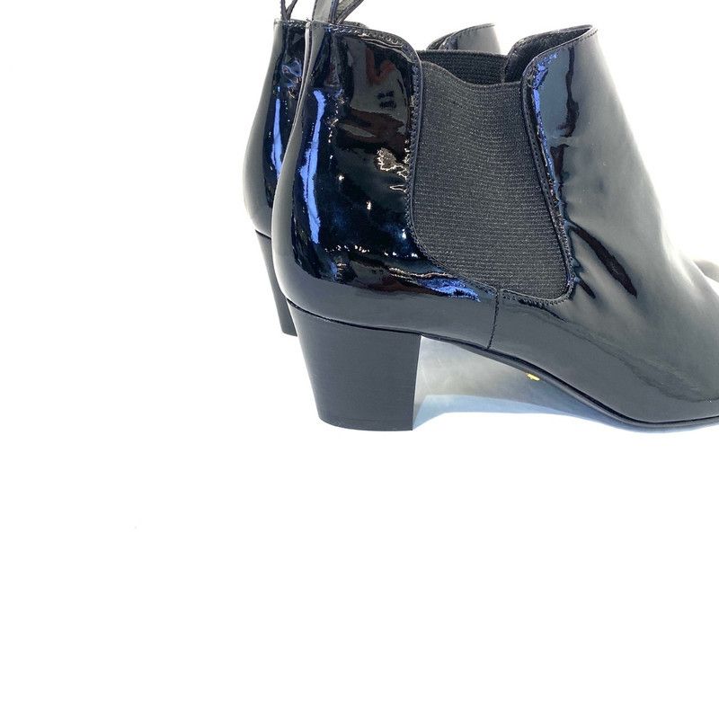 Gucci Gucci Black Patent Leather Short Boots Size US 6.5 / EU 39-40 - 6 Thumbnail