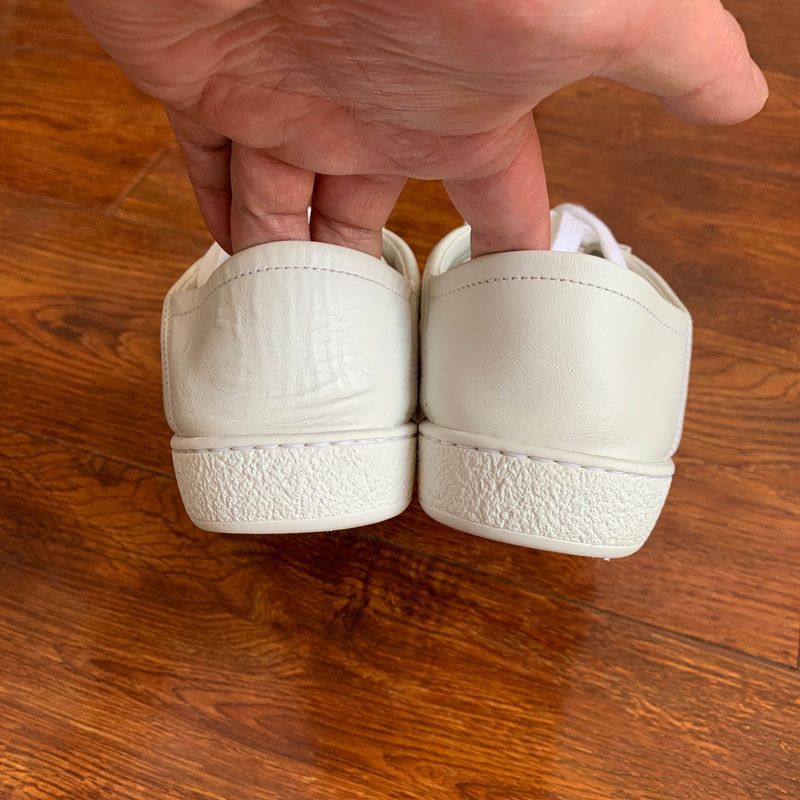 Gucci Gucci Ace Leather Bee Low-Top Sneakers Size US 6.5 / EU 39-40 - 4 Thumbnail