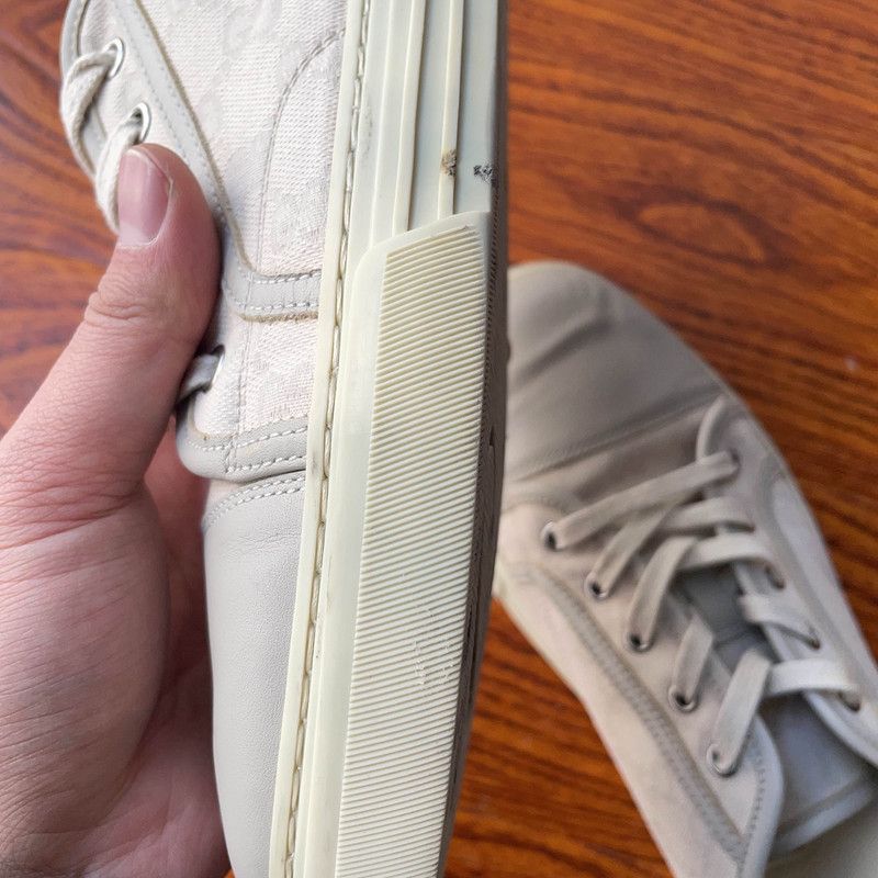 Gucci Gucci Casual White Sneakers for Men Size US 12.5 / EU 45-46 - 6 Thumbnail