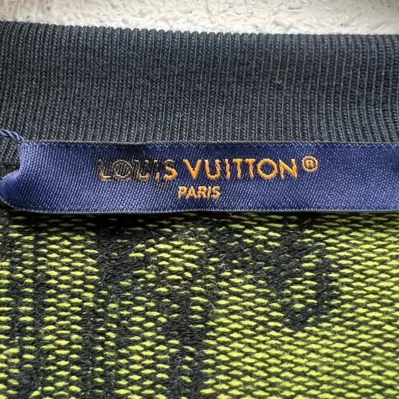 Louis Vuitton LOUIS VUITTON FW23 Logo Intarsia Crewneck Sweater - dmc Size XXL / US 16-18 / IT 52-54 - 4 Thumbnail