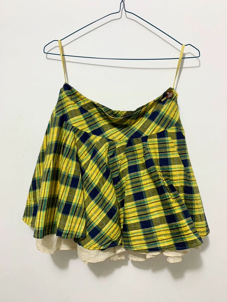 Vivienne Westwood Vivienne Westwood Yellow Plaid Skirt - dmc Size 26" / US 2 / IT 38 - 5 Thumbnail