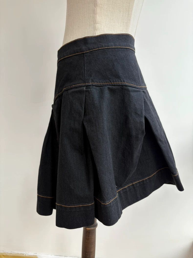 Vivienne Westwood Vivienne Westwood Vintage Denim Mini Skirt - dmc Size 26" / US 2 / IT 38 - 3 Thumbnail