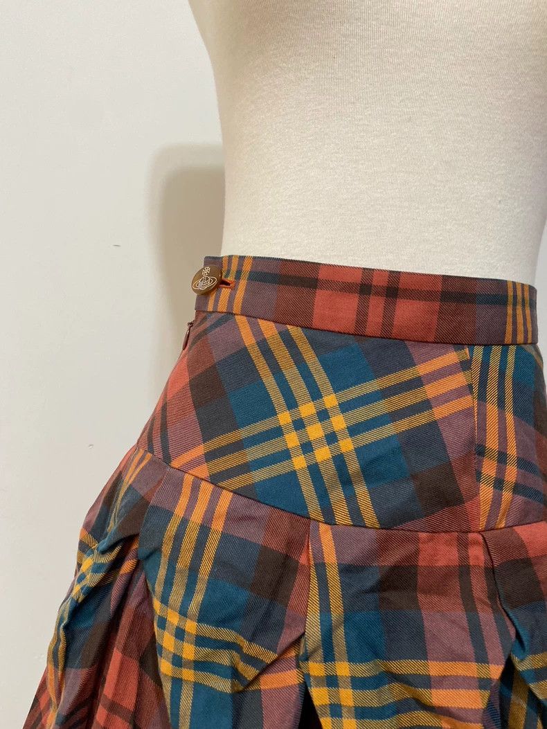 Vivienne Westwood Vivienne Westwood Plaid Irregular Skirt - dmc Size 27" / US 4 / IT 40 - 3 Thumbnail