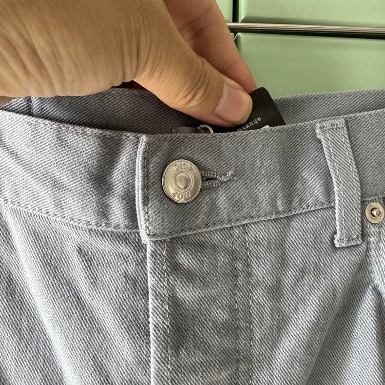 Dior Dior Gray Slim Fit Casual Trousers - dmc Size 33" - 6 Thumbnail