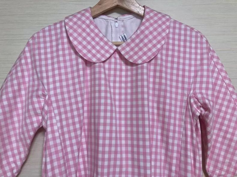 Comme des Garcons Comme des Garcons Pink Checkered Dress - dmc Size M / US 6-8 / IT 42-44 - 3 Thumbnail