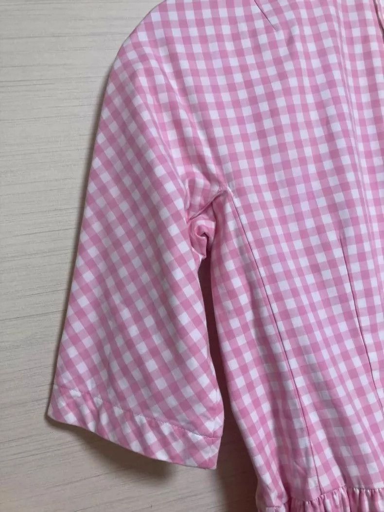 Comme des Garcons Comme des Garcons Pink Checkered Dress - dmc Size M / US 6-8 / IT 42-44 - 5 Thumbnail