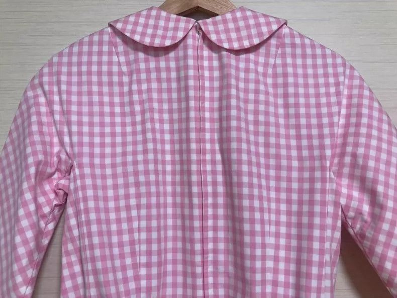 Comme des Garcons Comme des Garcons Pink Checkered Dress - dmc Size M / US 6-8 / IT 42-44 - 4 Thumbnail
