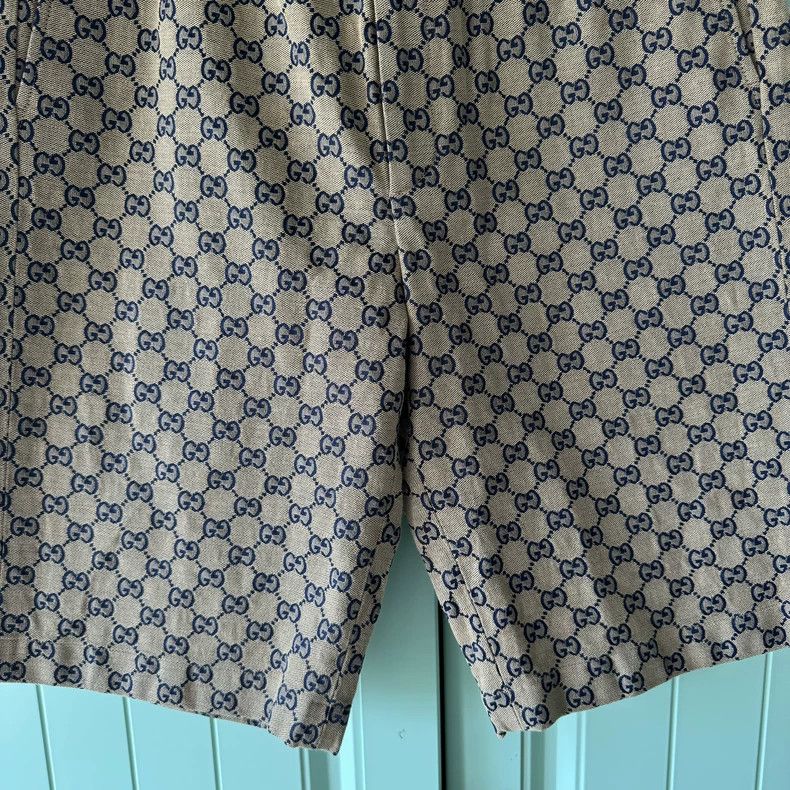 Gucci Gucci Classic Double G Pattern Shorts - dmc Size 30" / US 8 / IT 44 - 7 Thumbnail