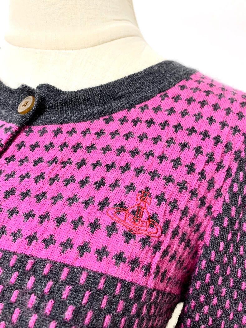 Vivienne Westwood Vivienne Westwood Vintage Pink Cardigan - dmc Size M / US 6-8 / IT 42-44 - 5 Thumbnail