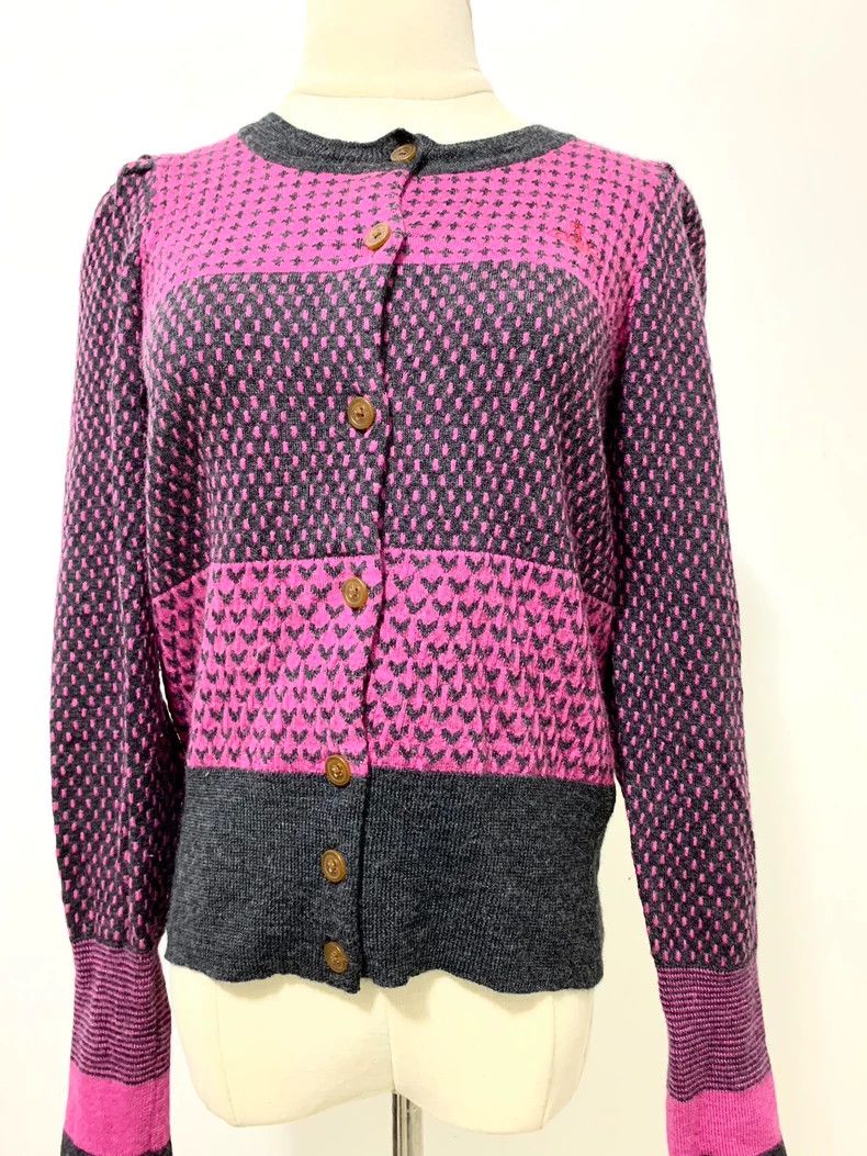 Vivienne Westwood Vivienne Westwood Vintage Pink Cardigan - dmc Size M / US 6-8 / IT 42-44 - 4 Thumbnail