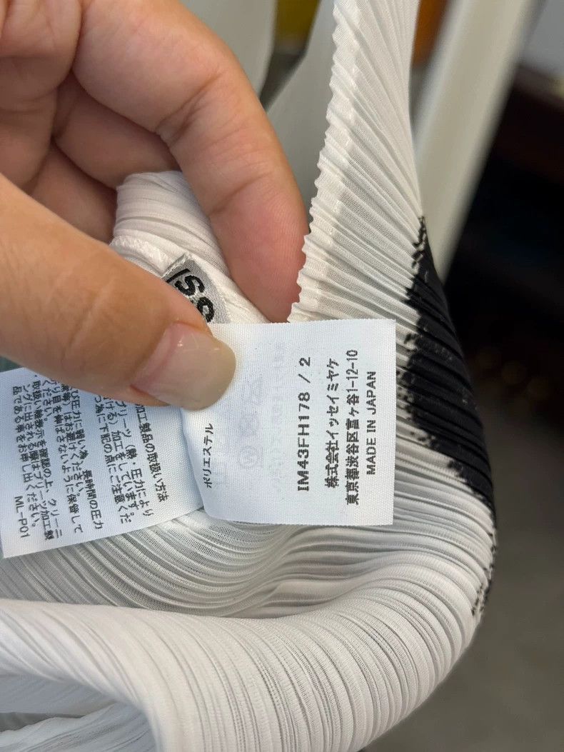 Issey Miyake Issey Miyake Ink Print White Dress - dmc Size M / US 6-8 / IT 42-44 - 5 Thumbnail