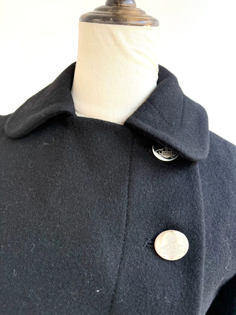 Vivienne Westwood Vivienne Westwood Black Coat with Silver Buttons - dmc Size M / US 6-8 / IT 42-44 - 5 Thumbnail