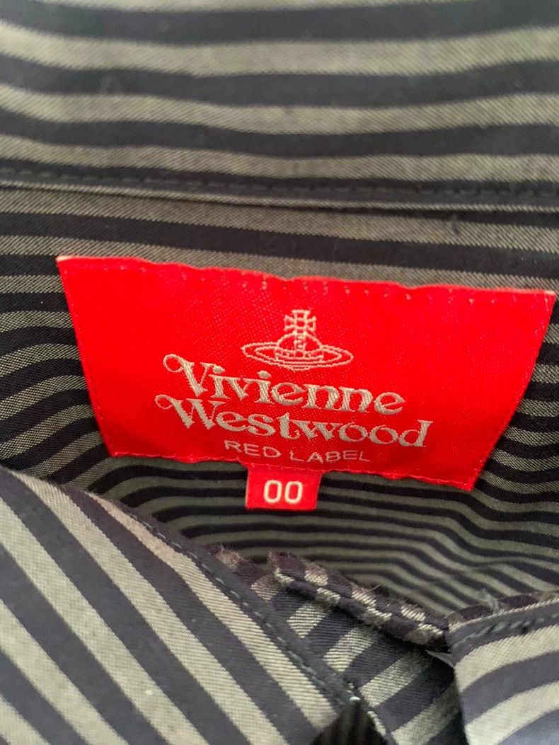 Vivienne Westwood Vivienne Westwood Blue Stripe Shirt Dress - dmc Size M / US 6-8 / IT 42-44 - 8 Thumbnail