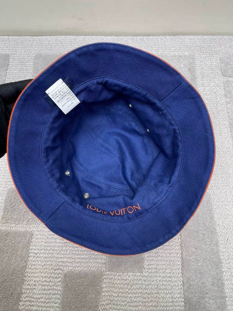 Louis Vuitton Louis Vuitton Orange Logo Bucket Hat - dmc Size ONE SIZE - 5 Thumbnail