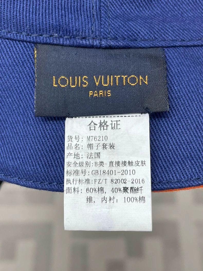 Louis Vuitton Louis Vuitton Orange Logo Bucket Hat - dmc Size ONE SIZE - 6 Thumbnail