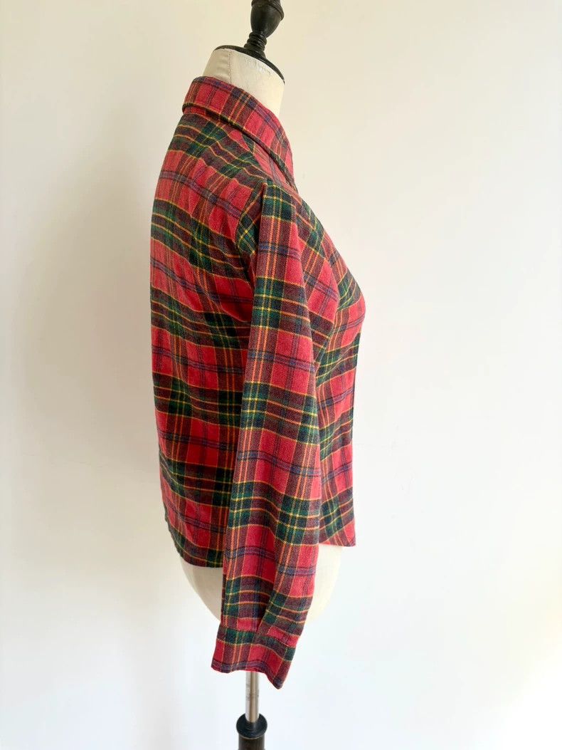 Vivienne Westwood Vivienne Westwood Red Plaid Vintage Shirt - dmc Size M / US 6-8 / IT 42-44 - 6 Thumbnail