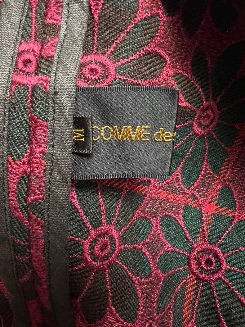 Comme des Garcons Comme des Garcons Red woven jacket Size M - dmc Size M / US 6-8 / IT 42-44 - 9 Thumbnail