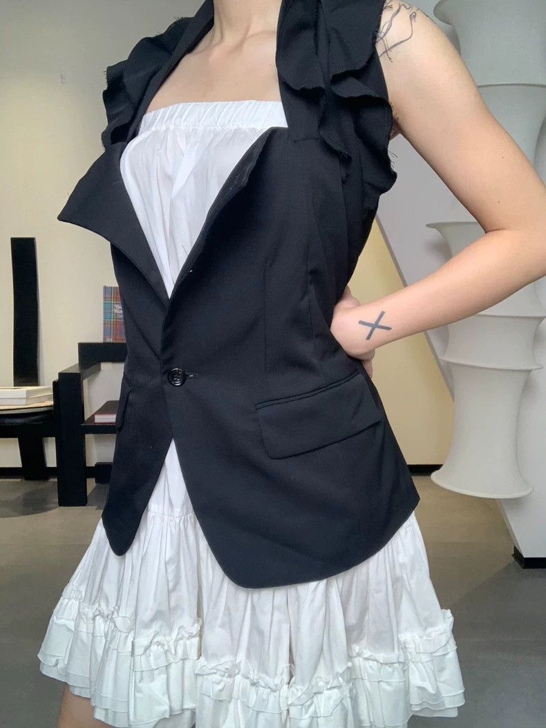 Comme des Garcons Comme des Garcons comcom Neck Strap Vest - dmc Size S / US 4 / IT 40 - 4 Thumbnail