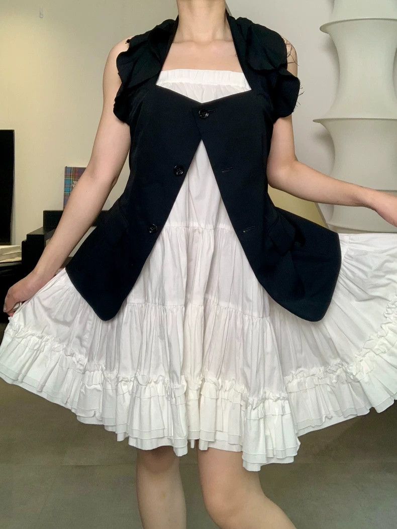 Comme des Garcons Comme des Garcons comcom Neck Strap Vest - dmc Size S / US 4 / IT 40 - 3 Thumbnail