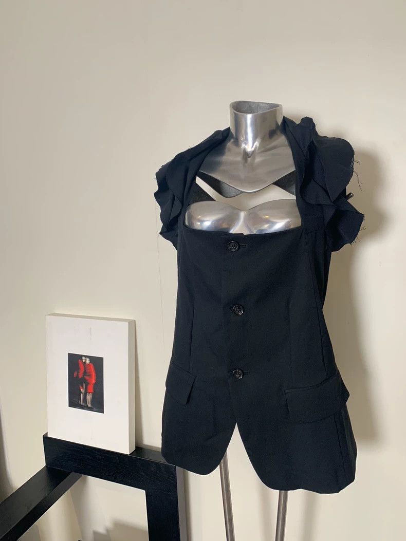 Comme des Garcons Comme des Garcons comcom Neck Strap Vest - dmc Size S / US 4 / IT 40 - 5 Thumbnail