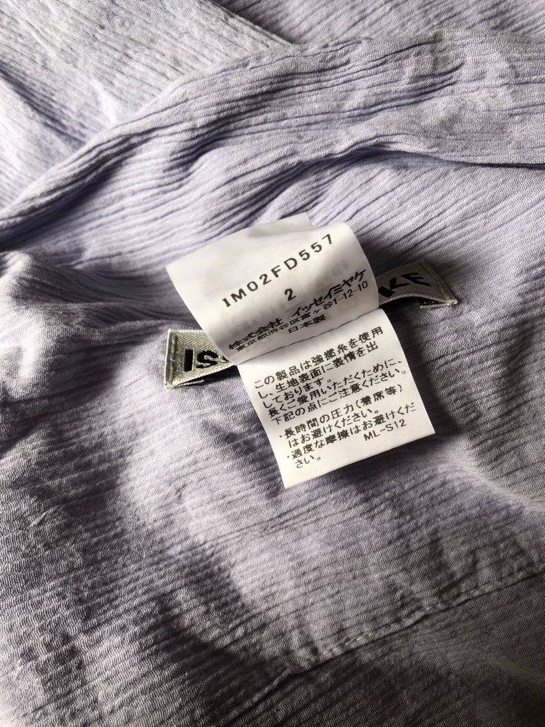 Issey Miyake Issey Miyake Lavender Asymmetric Cardigan - dmc Size M / US 6-8 / IT 42-44 - 6 Thumbnail