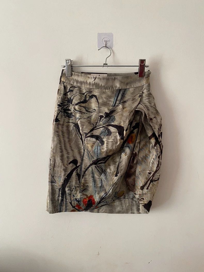 Vivienne Westwood Vivienne Westwood Vintage Green Chinese Skirt - dmc Size 38" / US 16 / IT 52 - 2 Thumbnail