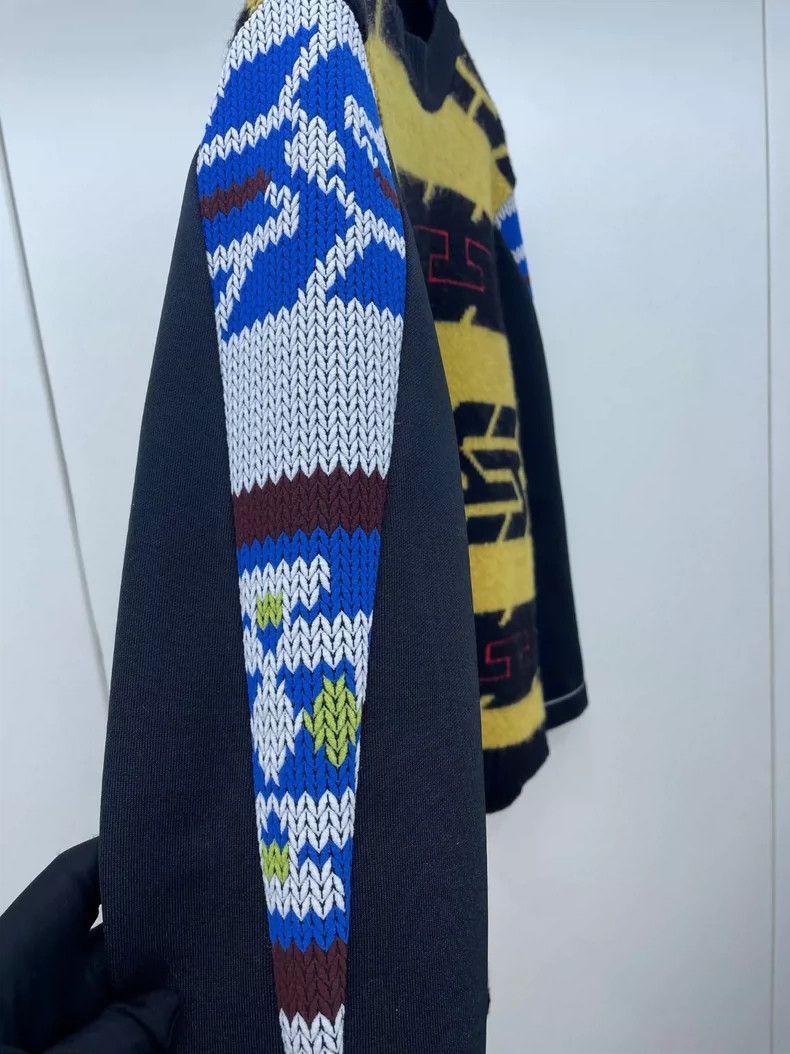 Louis Vuitton LV Colorblock Pattern Wool Sweater - dmc Size M / US 6-8 / IT 42-44 - 5 Thumbnail
