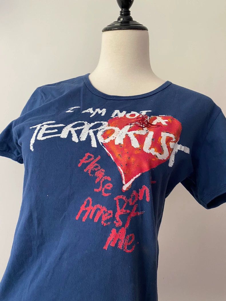 Vivienne Westwood Vivienne Westwood Heart Graffiti Short Sleeve T-shirt - dmc Size S / US 4 / IT 40 - 2 Thumbnail